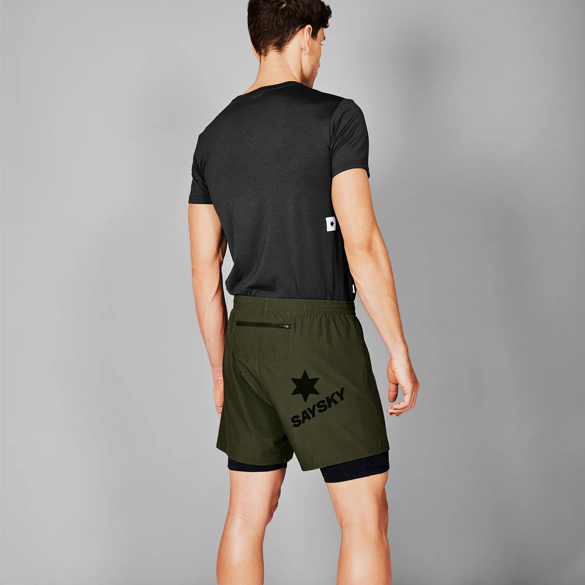 2 in 1 Pace Shorts 5" - 301 - Green