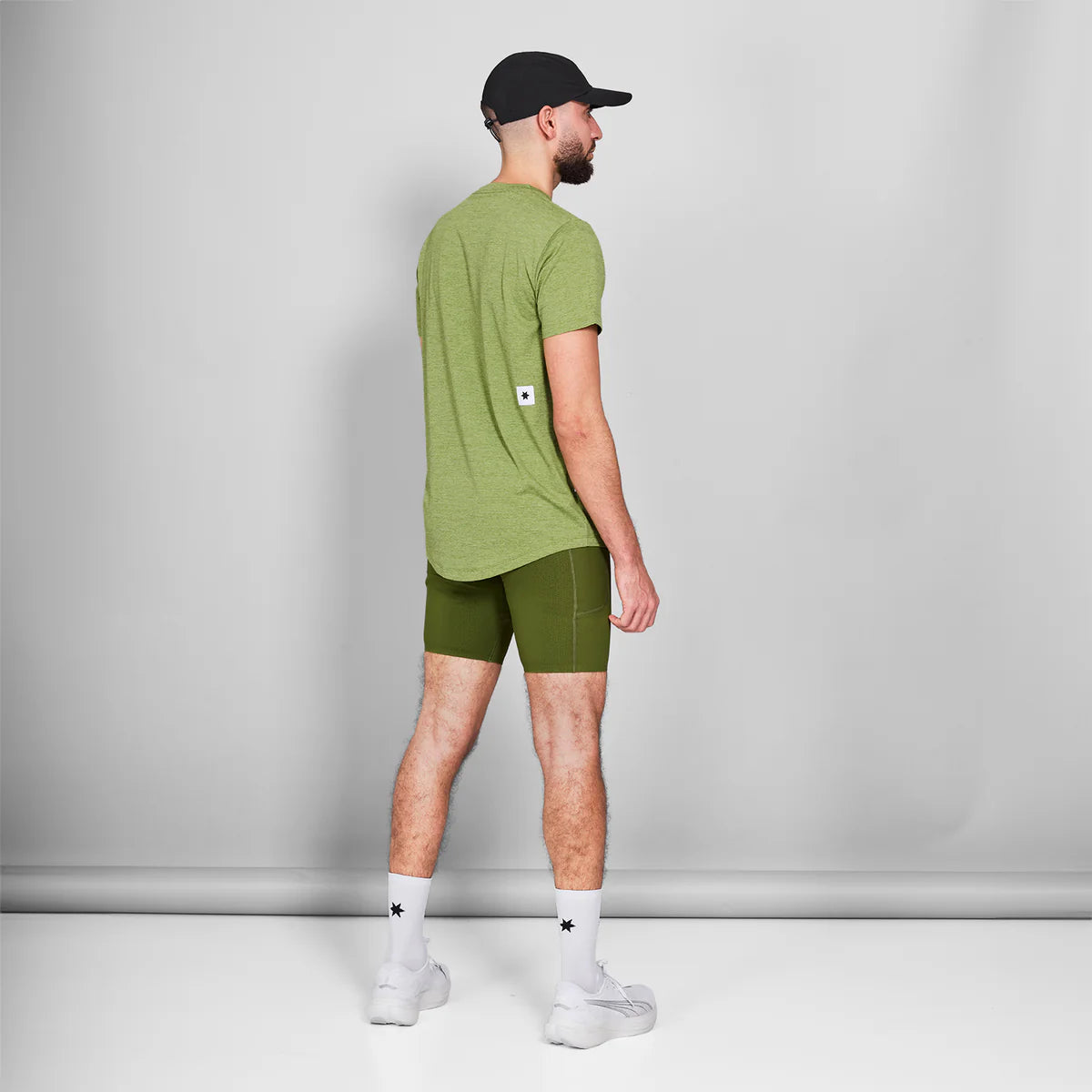 Logo Combat Pro T-Shirt - 3009 - Green Melange