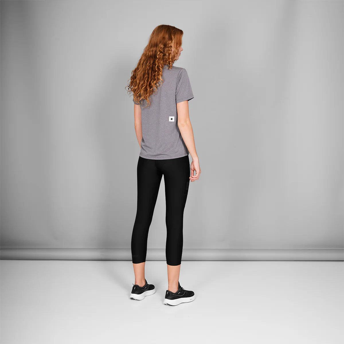 W Clean Motion T-Shirt - 6007 - Grey Melange