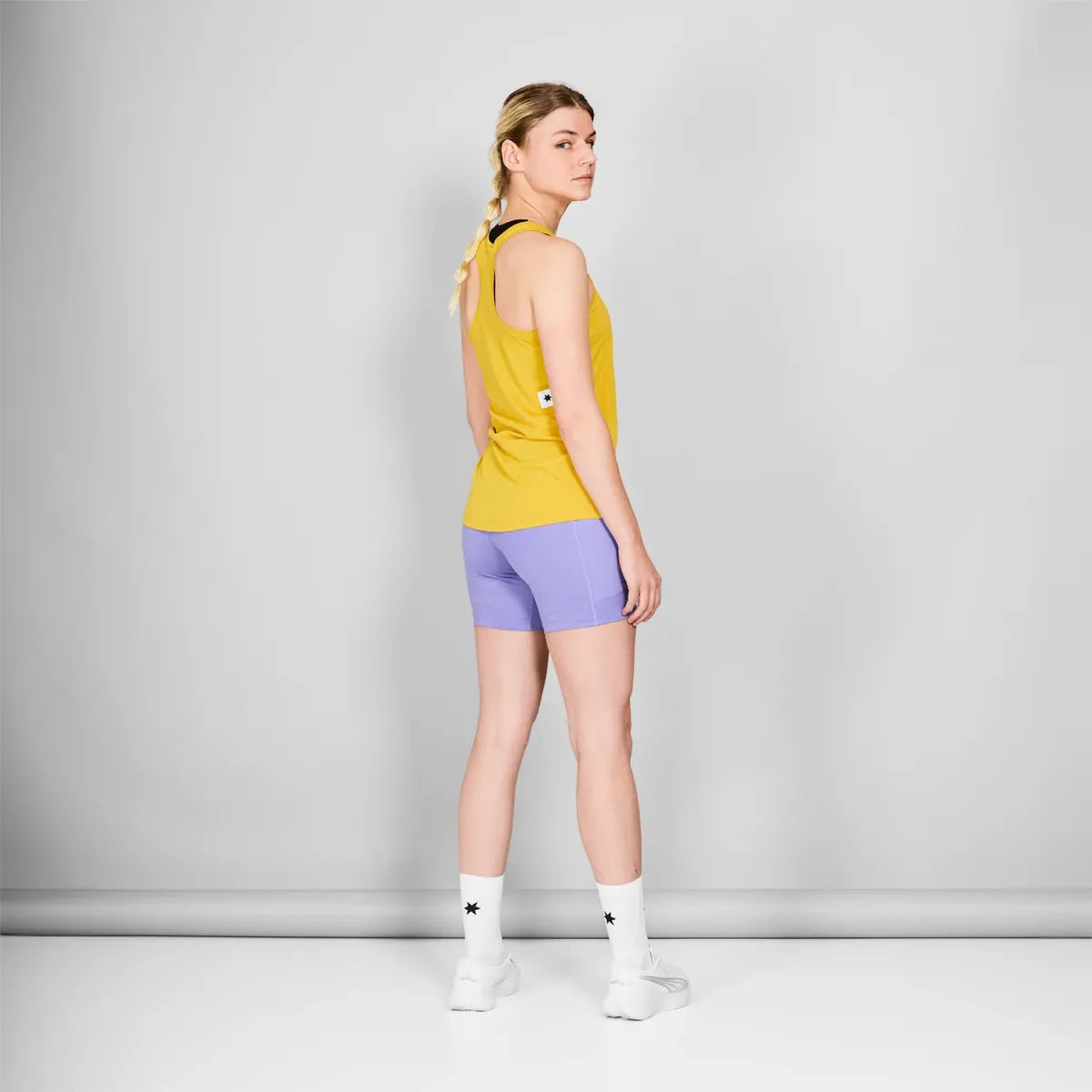 W Logo Combat Pro Singlet - 4007 - Yellow