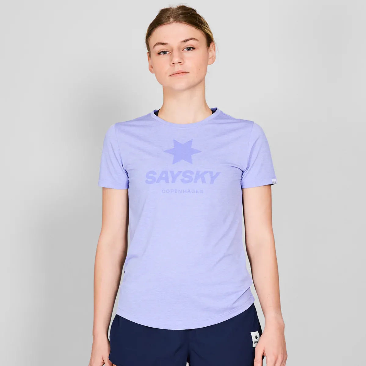 W Logo Combat ProT-Shirt - 7008 - Purple Melange