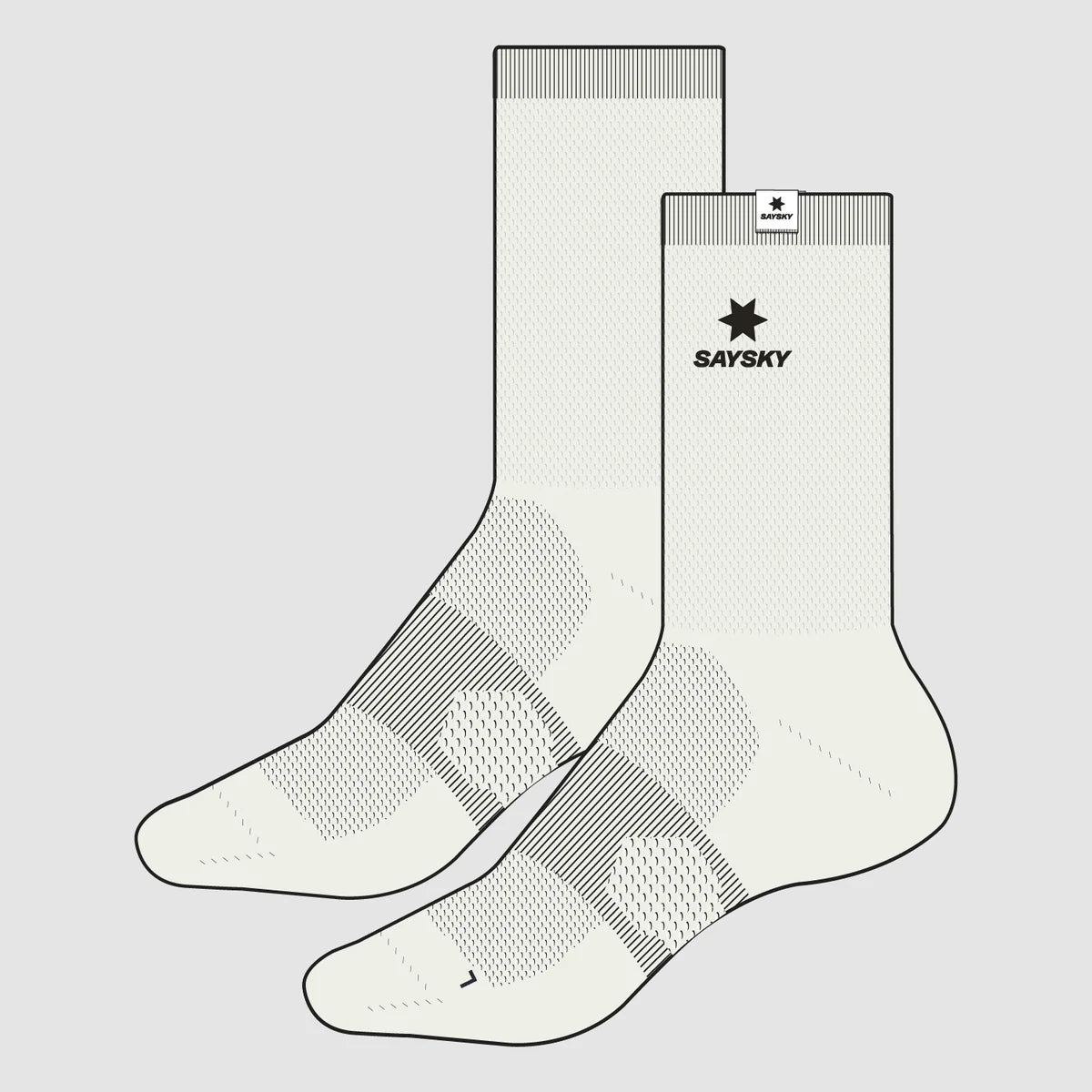 Logo Combat Socks 100 - 101 - White