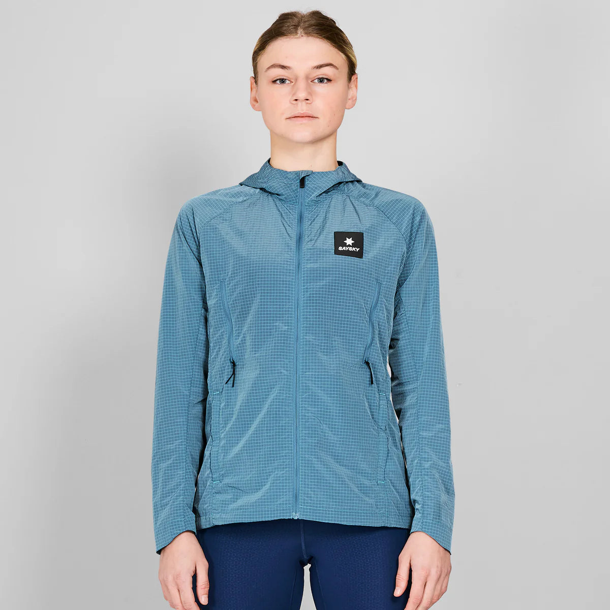 W Clean Pace Shield Jacket - 214 - Blue