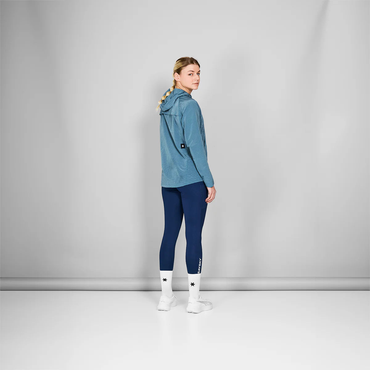 W Clean Pace Shield Jacket - 214 - Blue