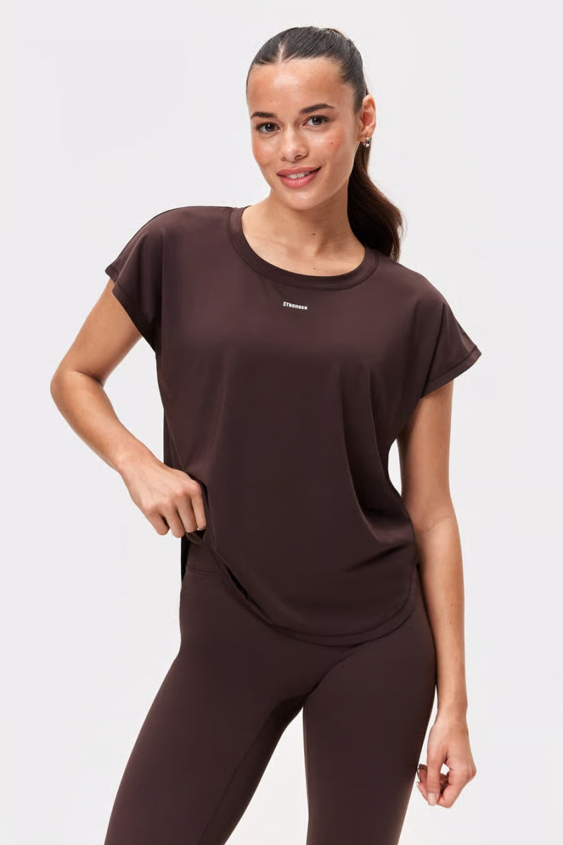 Drop T-shirt - Black Coffee