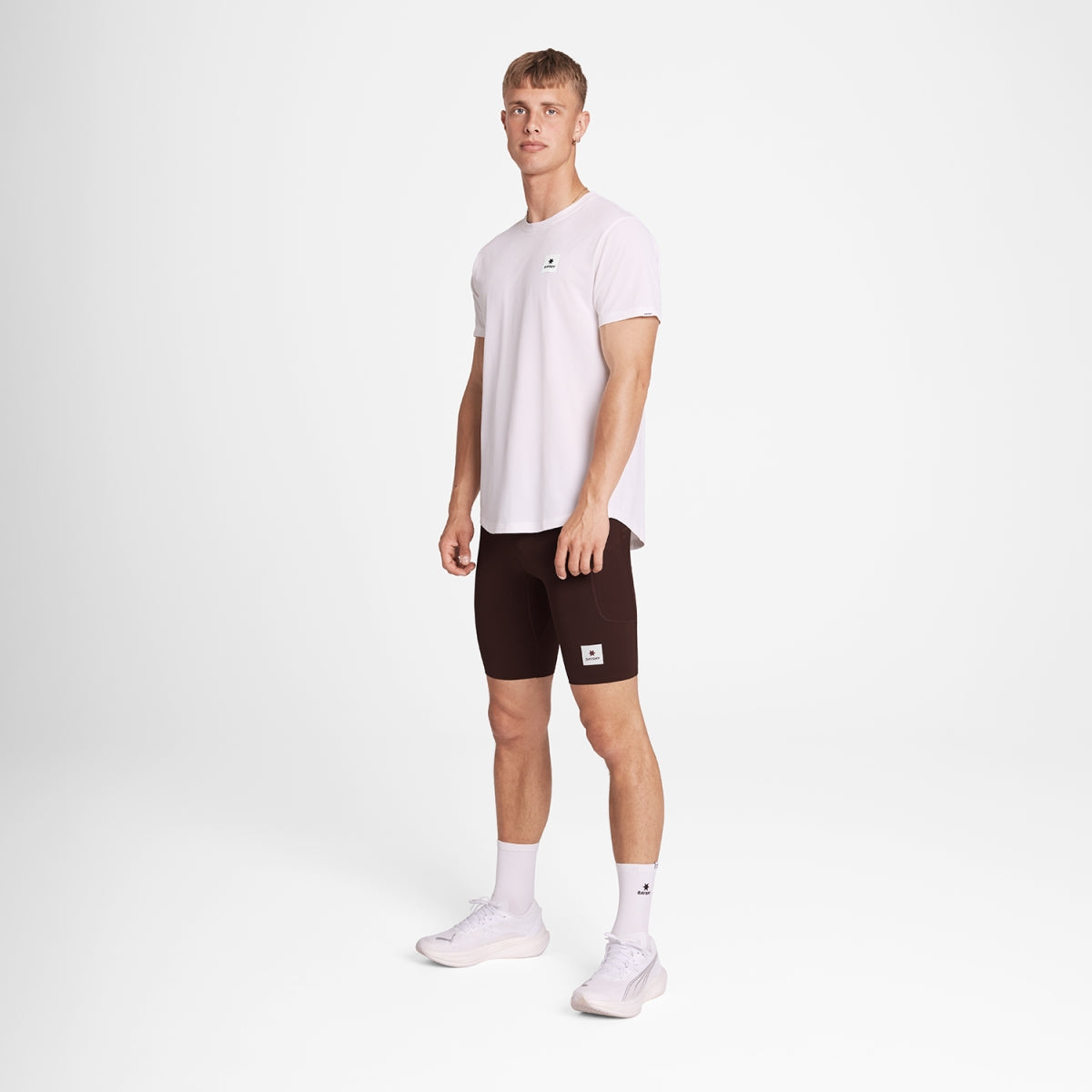 Combat+ Short Tights 9" - Red