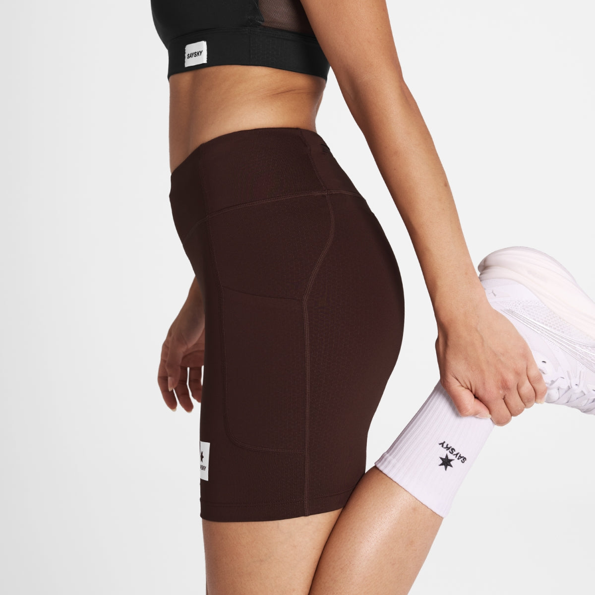 W Combat+ Short Tights 7" - Red