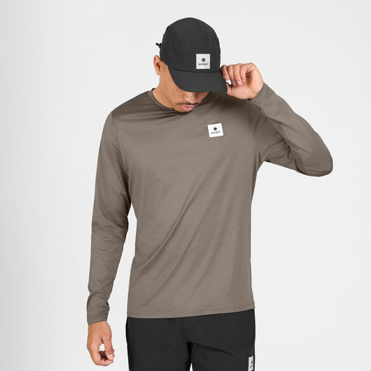 Clean Pace Long Sleeve - Taupe