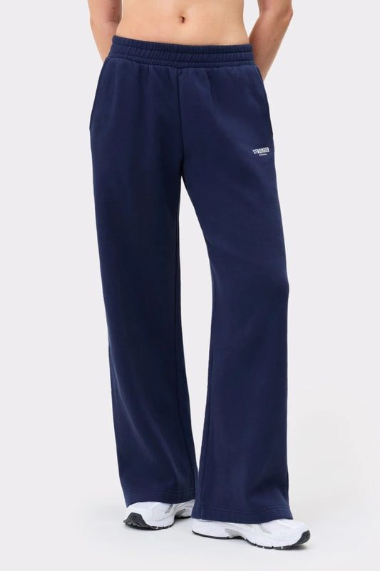 Relaxed Wide Sweatpants - Navy Blazer