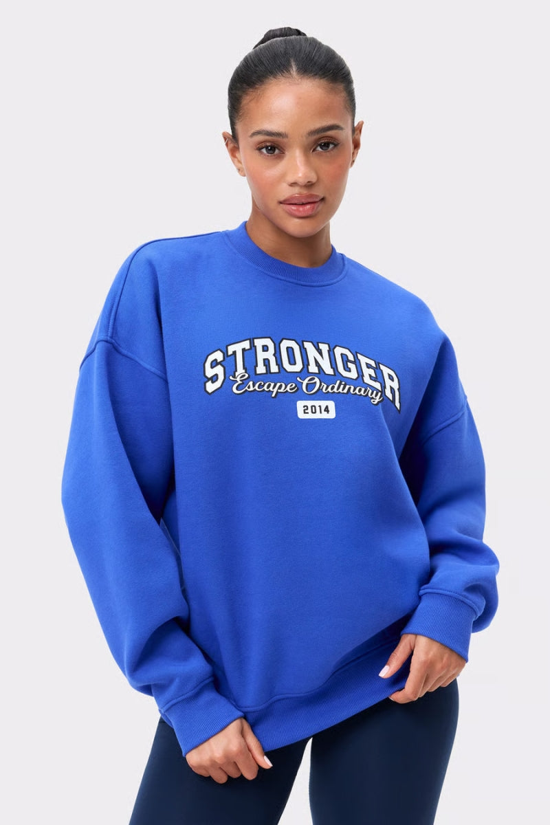 Comfy Sweatshirt - Stronger Blue
