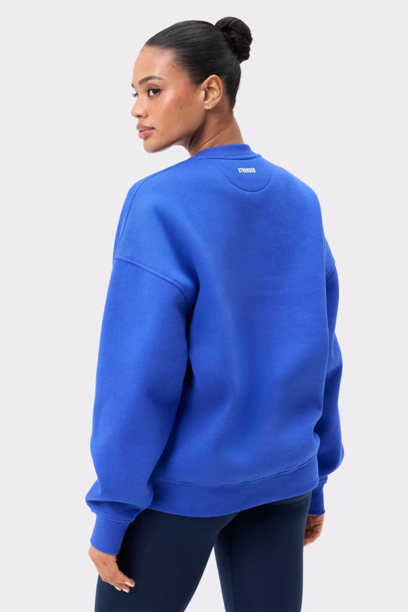 Comfy Sweatshirt - Stronger Blue