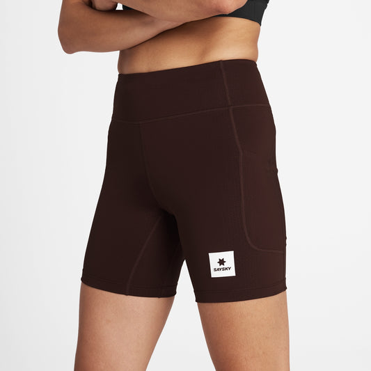 W Combat+ Short Tights 7" - Red