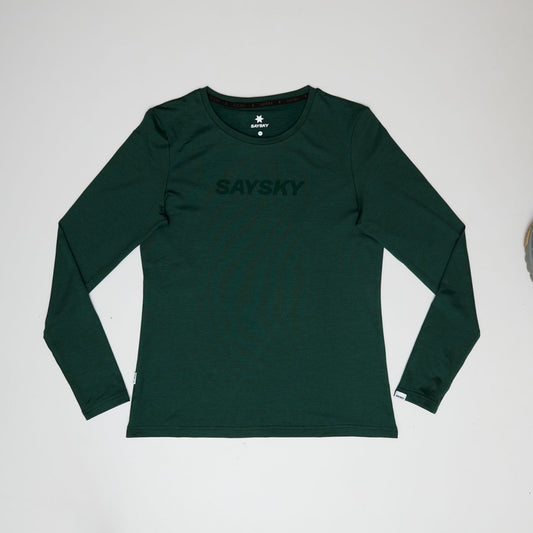 W Logo Pace Long Sleeve - Green