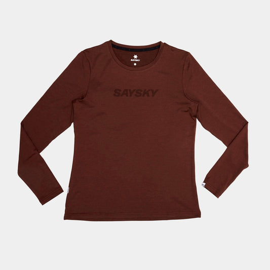 W Logo Pace Long Sleeve - Red