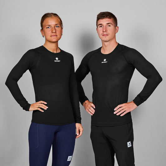 Mesh Base Layer Long Sleeve - Black