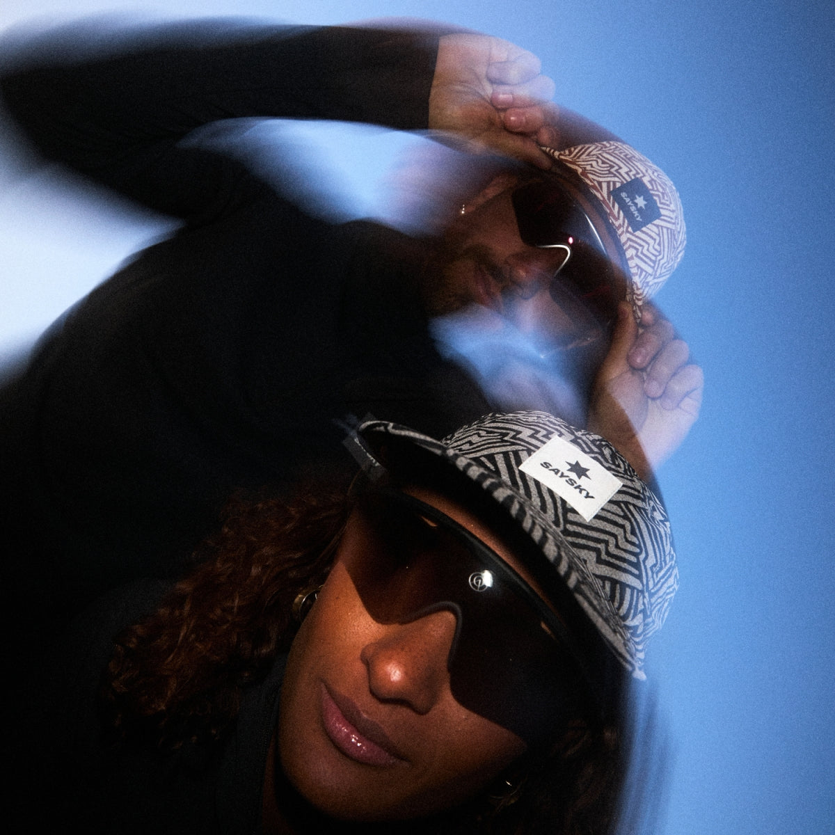 Combat Reflective Cap - Black AOP