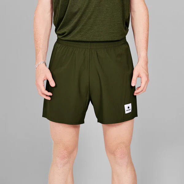 Pace Shorts 5" - Green kaki