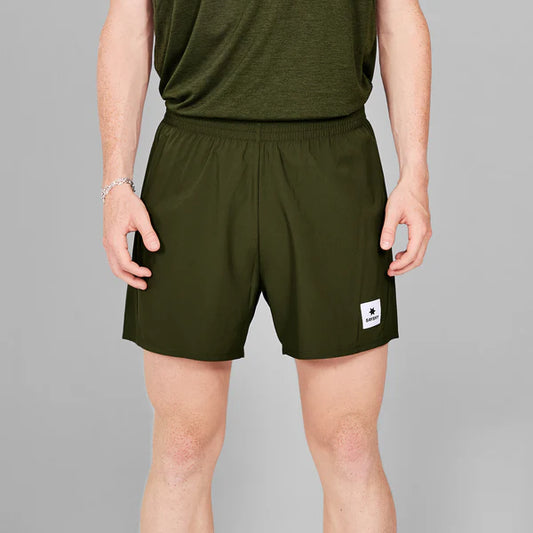 Pace Shorts 5" - Green kaki