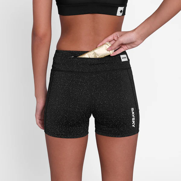W Universe Combat+ Short Tights 4" - Black