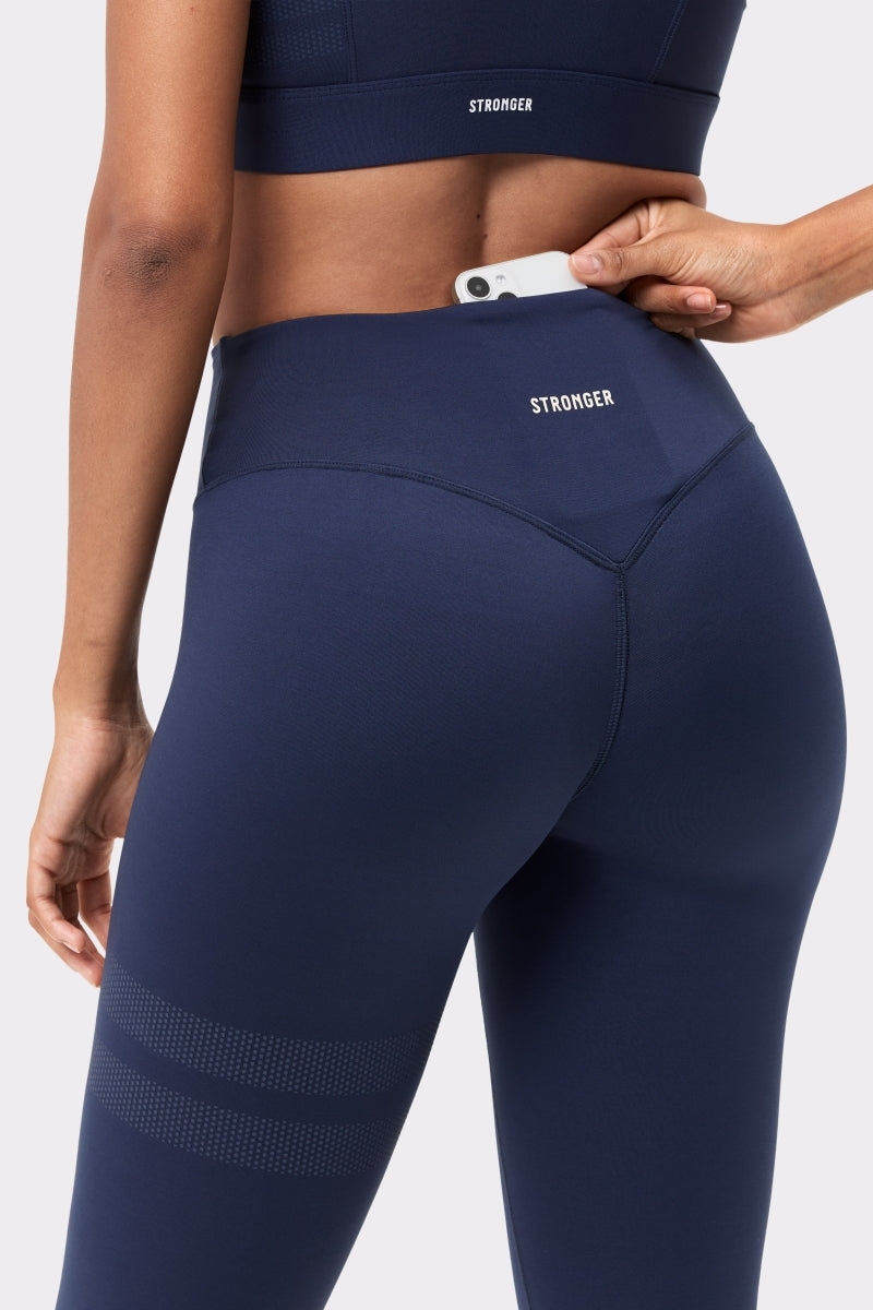 Signature One Contour Legging - Navy Blazer